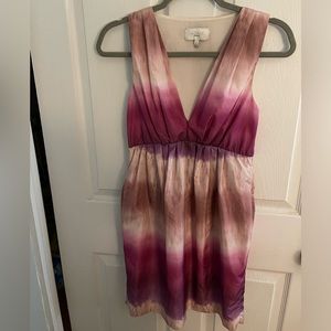 Adam Adam Lippes Tie Dye Fit & Flare Dress